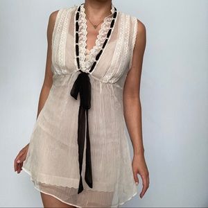 a’reve See Through Blouse